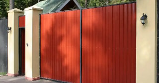 Купить ворота из профнастила Урай, цена от 4071 руб.